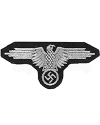 Waffen SS EM Sleeve Eagle, Type 3 1 Waffen SS EM Sleeve Eagle, Type 3