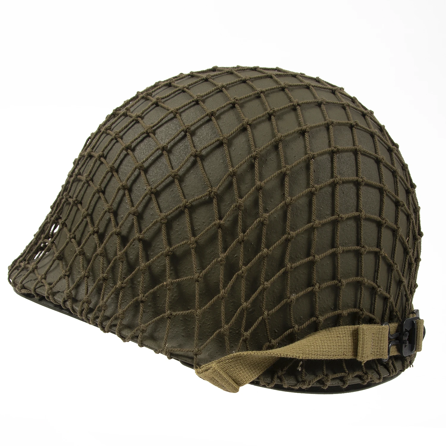 US WWII Helmet Net, Olive Drab 2 US WWII Helmet Net, Olive Drab