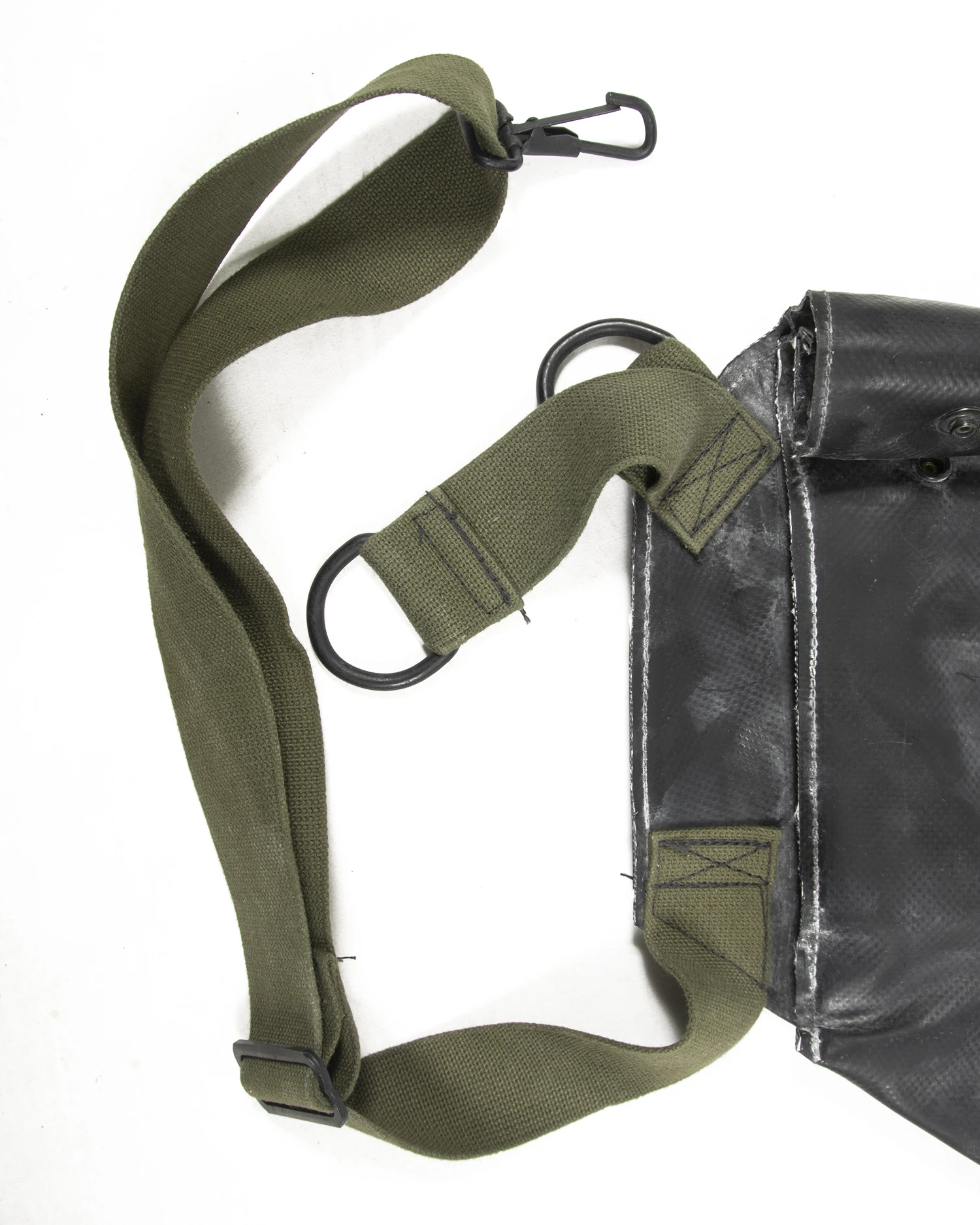 M7 Assault Gas Mask Bag, OD straps 2 M7 Assault Gas Mask Bag, OD straps