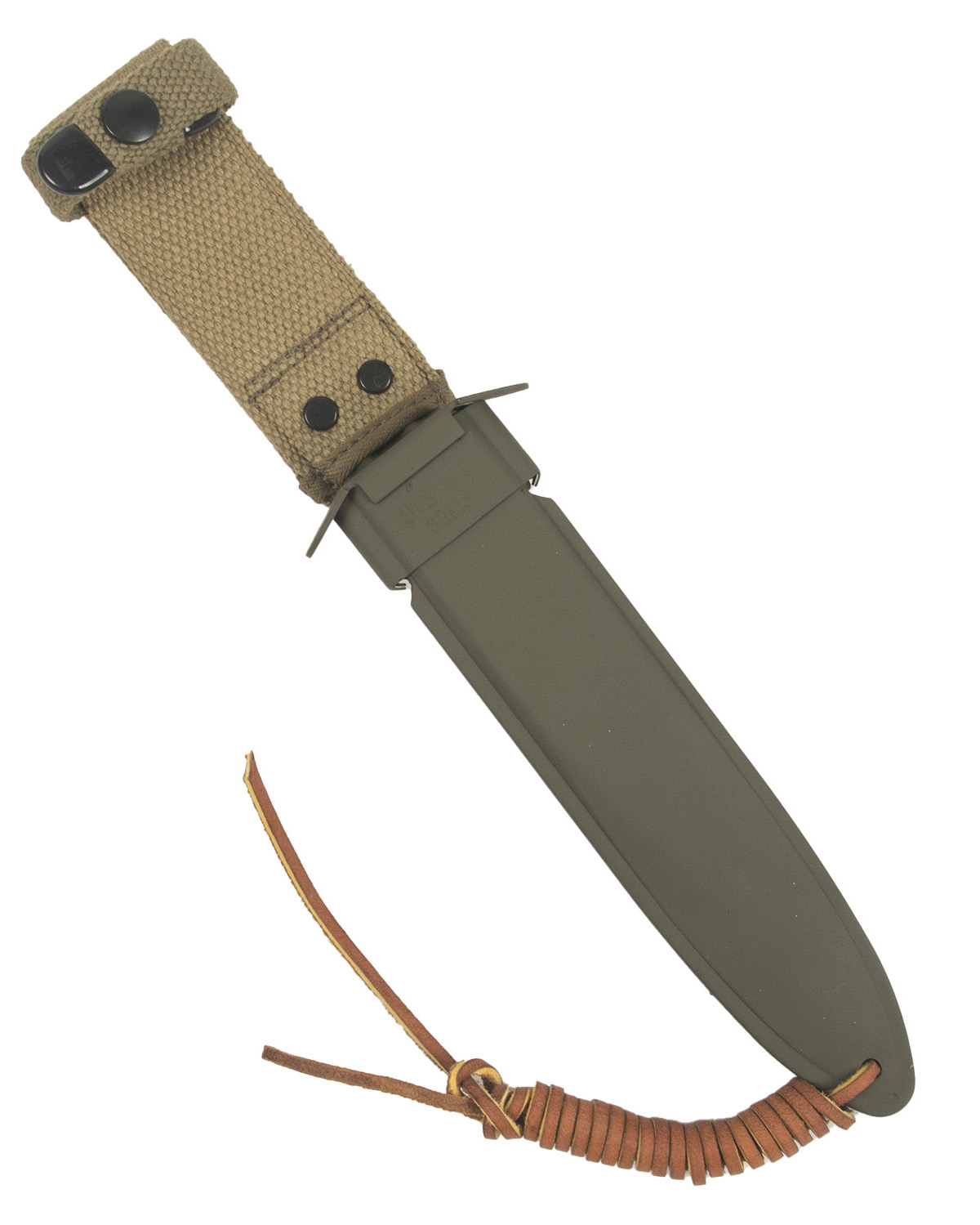 M8 Scabbard, Early, OD3 1 M8 Scabbard, Early, OD3